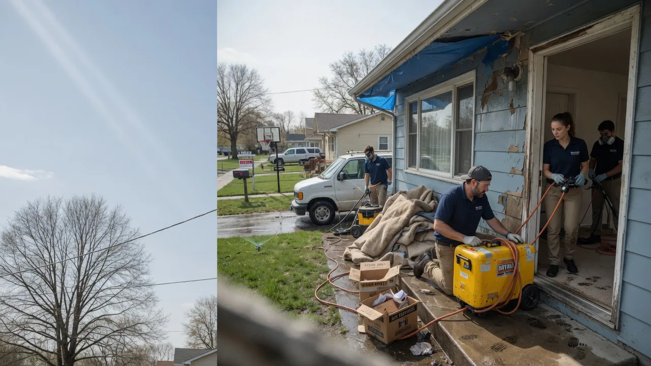 Basement Flood Cleanup in Woodsboro, TX near me